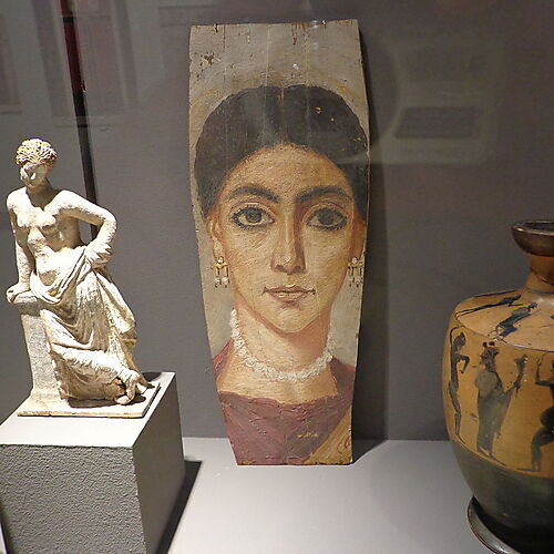 Mumienporträt aus dem Fayyum-Becken, Ägypten