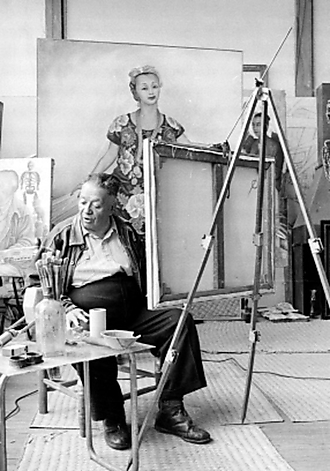 Diego Rivera, Mai 1955