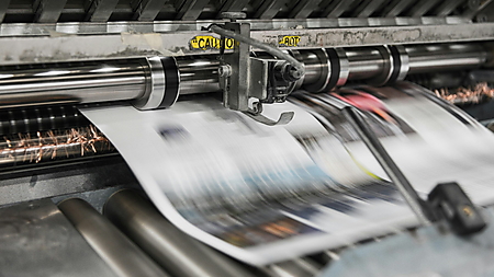 Professioneller Druck in der Industrie