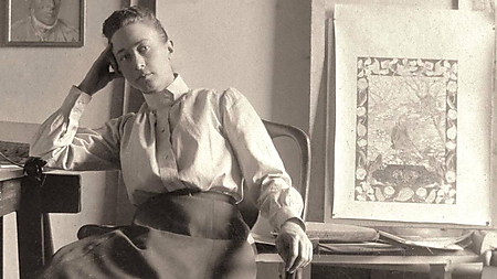 Portrait der Künstlerin Hilma af Klint