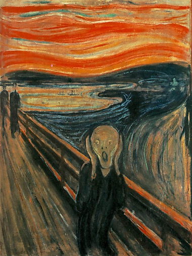 Der Expressionismus, Edvard Munch, Der Schrei
